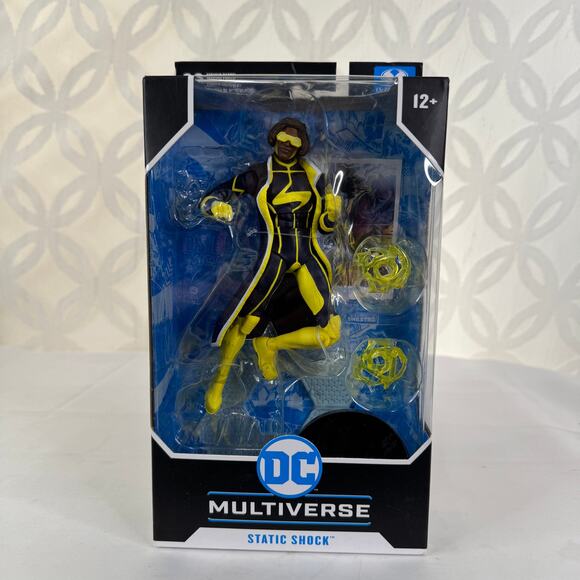 McFarlane DC Multiverse‎ New 52 Static Shock 7” Action Figure Brand New - Picture 3 of 7